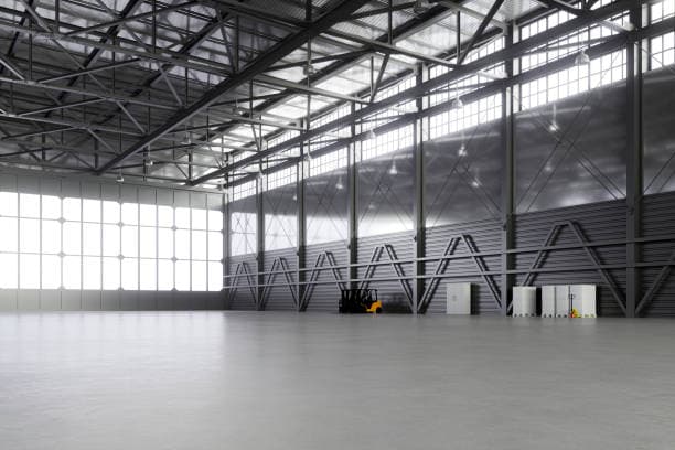 Professional warehouse and facility painting in East Idaho — Santiago's Paint Brush Services